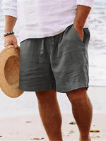 LOOSE FIT STRAIGHT LEG SHORTS FOR MEN