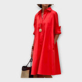 Robe polo élégante en tissu premium