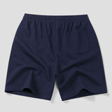 Ensemble — polo à col contrastant coupe décontractée & short en coton à cordon