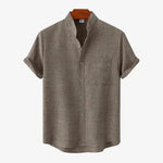 Vander | Stand-up collar shirt