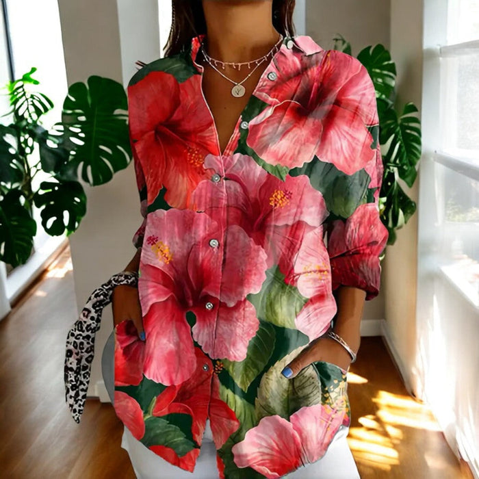 Irène | Blouse imprimée tendance