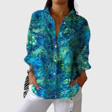 Eugénie — Blouse imprimée légère et colorée