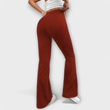 Camille — Pantalon Détendu avec Jambes Évasées