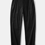 Ensemble — chemise côtelée coupe ajustée & pantalon à jambe droite et taille élastique