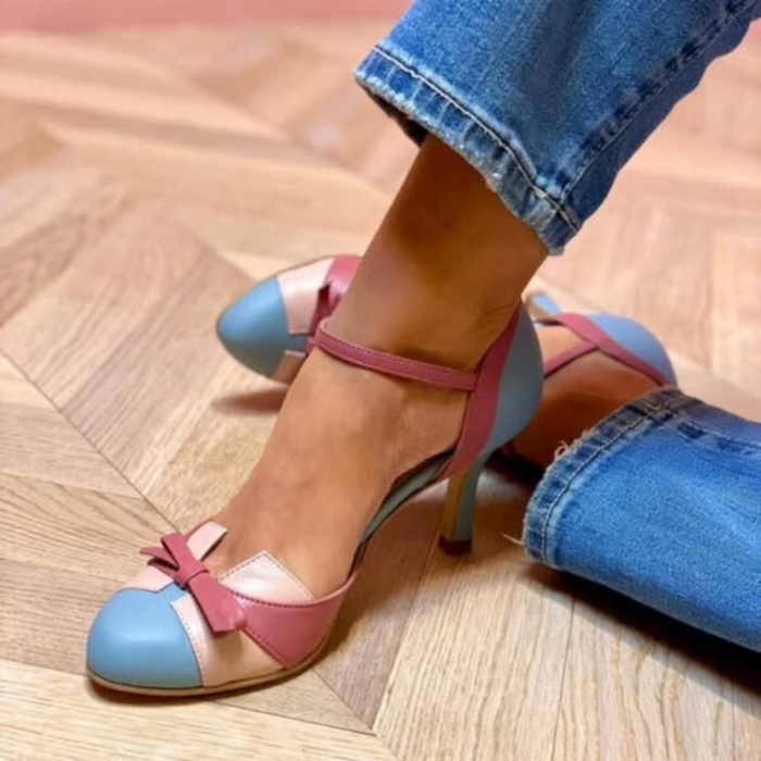 Pompes Chic en Colorblock