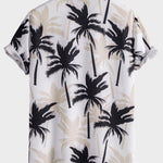 Ensemble Apolline — chemise à imprimé palmiers & short de bain