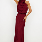 Alixe | Robe de soirée à jupe fluide