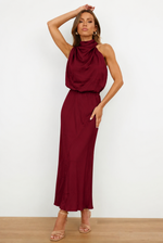 Alixe | Robe de soirée à jupe fluide