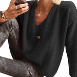 Antoinette | Pull en maille fine à col V