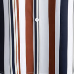 Ensemble Capucine — chemise à rayures colorées & short de bain