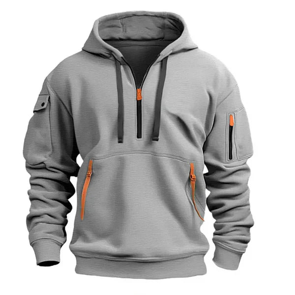 Alnick | Modern Slate Grey Hoodie