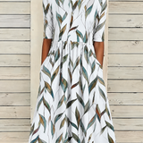 Romane | Robe décontractée à motif fleuri