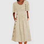 Wanda — Robe Midi Rayée