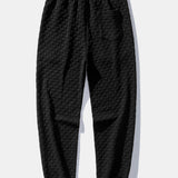 Ensemble — sweat jacquard à damier et col zippé & pantalon de jogging