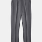 Ensemble — polo en maille jacquard torsadé & pantalon fuselé coupe slim