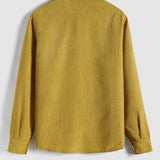LONG SLEEVE BUTTON-UP SHIRT FOR MEN