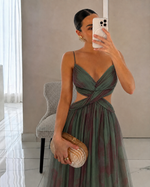 Maud | Robe de soirée longue et fluide