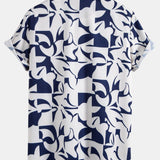 Ensemble Capucine — chemise à imprimé color block & short de bain