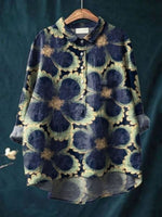 Andrée | Blouse vintage française à fleurs