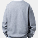 Ensemble — sweat gaufré 2 en 1 à col cranté & pantalon gaufré à plis