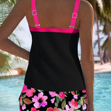 Ensemble Élise — Tankini Deux Pièces Élégant