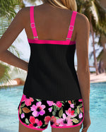 Ensemble Tankini Deux Pièces Élégant