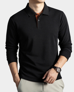 Leon | Premium Long Sleeve Polo Shirt