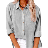 Martine | Chemise ample à poche poitrine