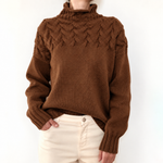 Magali | Pull à col roulé confortable