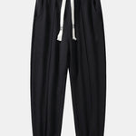 Ensemble — sweat color block & pantalon de jogging à plis