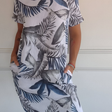 Cunégonde | Robe d'été à motif raffiné