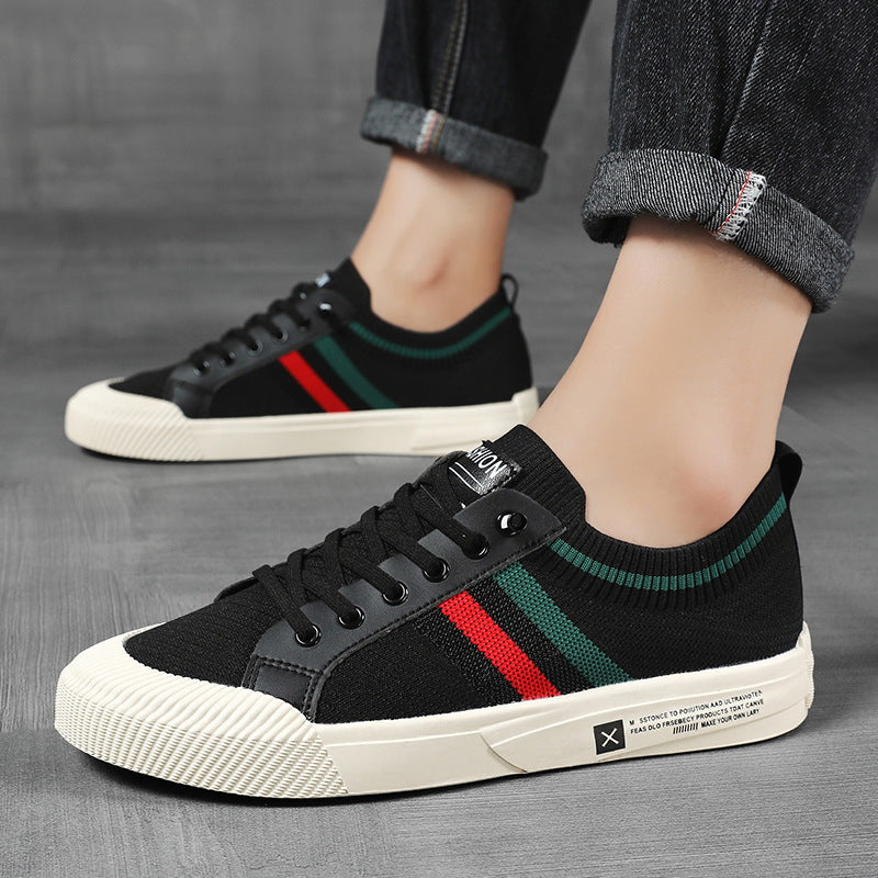 MESH LACE-UP SNEAKERS FOR MEN