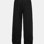 Ensemble Capucine — sweat polo contrastant à imprimé lettres & pantalon de jogging à plis
