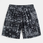 Ensemble — chemise à imprimé paisley & short de bain à cordon