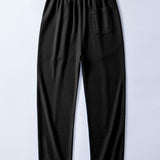 Ensemble — sweat gaufré 2 en 1 à col cranté & pantalon gaufré à plis