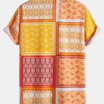 Ensemble Améline — chemise à bordure paisley & short de bain