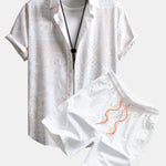 Ensemble Sidonie — chemise à imprimé paisley & short de bain