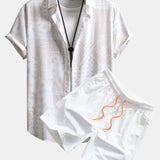 Ensemble Sidonie — chemise à imprimé paisley & short de bain