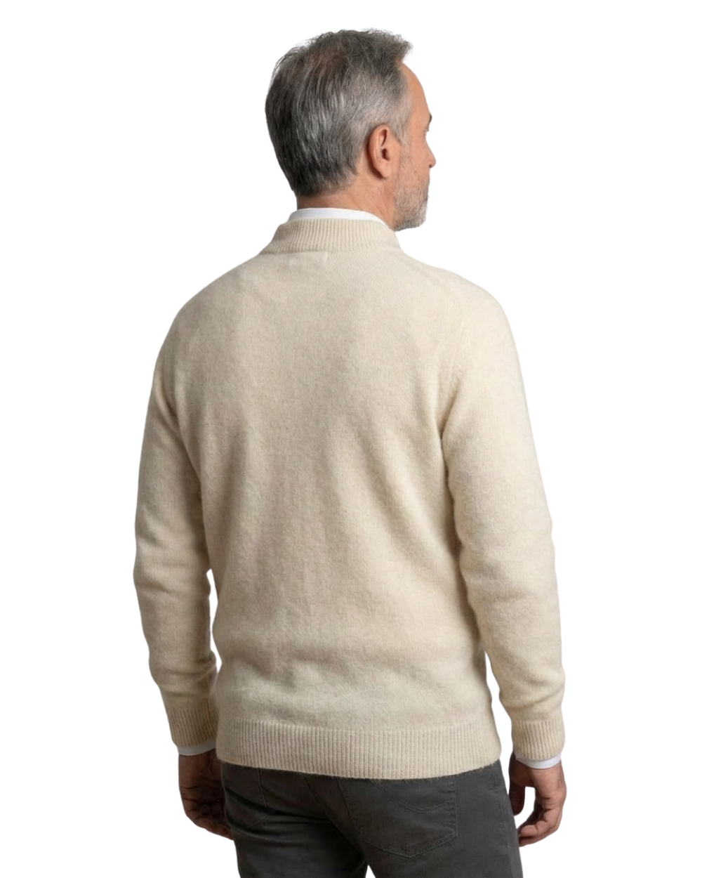 ELEGANT KNITTED PULLOVER FOR MEN