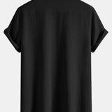 Ensemble — chemise en seersucker à manches courtes & pantalon texturé froissé