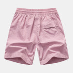 Ensemble Améline — chemise à imprimé flamants roses & short de bain