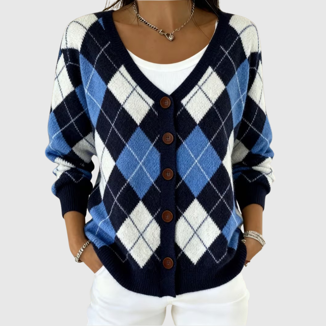 Apolline — Cardigan en Maille Confortable Boutonné