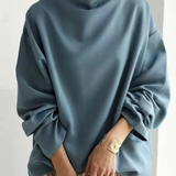 Romane | Sweat ample à col montant