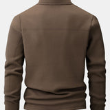 Ensemble — sweat polaire à col zippé & pantalon polaire à jambe droite