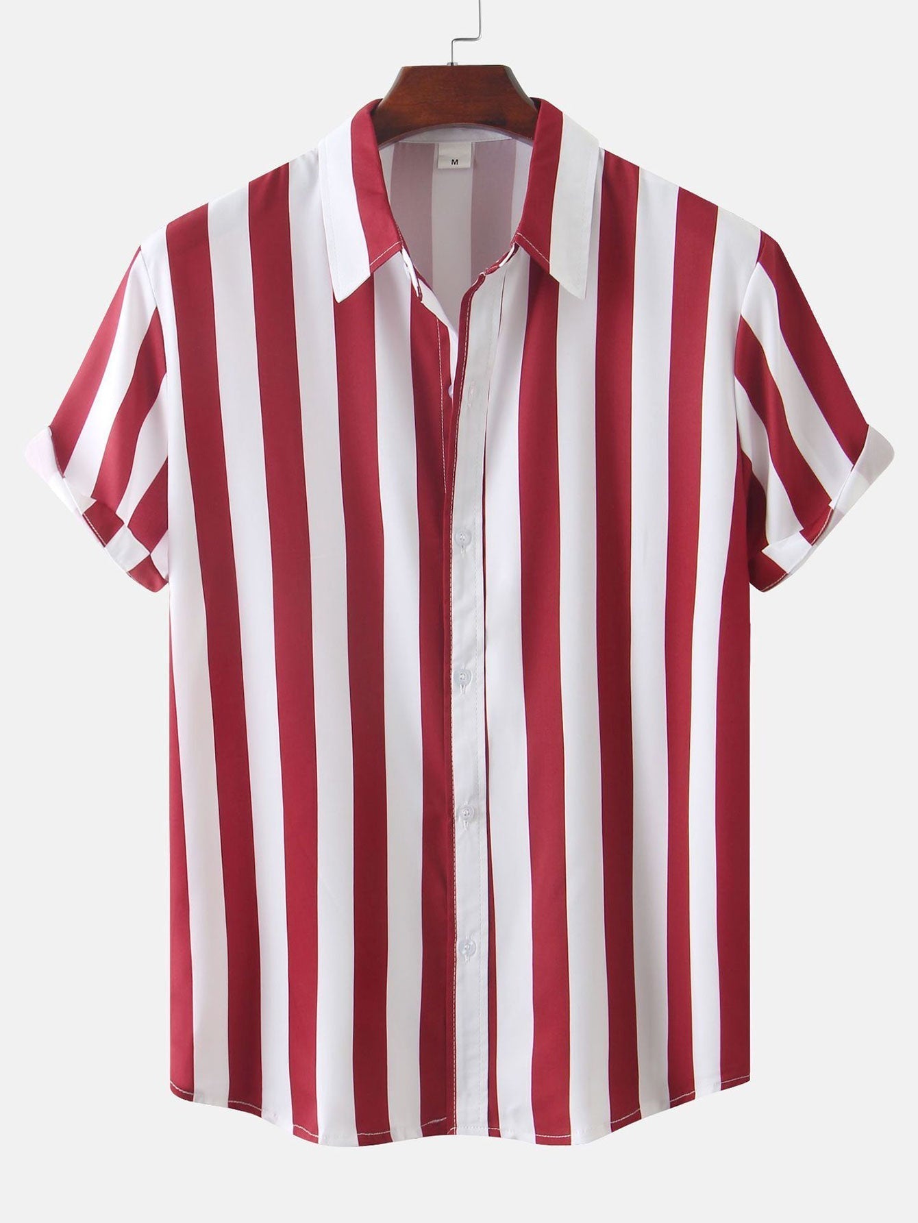 Ensemble Sidonie — chemise à imprimé rayé & short de bain