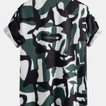 Ensemble Améline — chemise à imprimé color block & short de bain