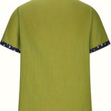LAPEL SUMMER SHIRT FOR MEN