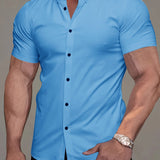 SOLID COLOR SHIRT FOR MEN