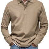 LUXURY LONG-SLEEVED POLO