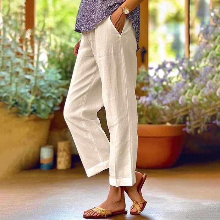 Pantalon classique coupe détendue